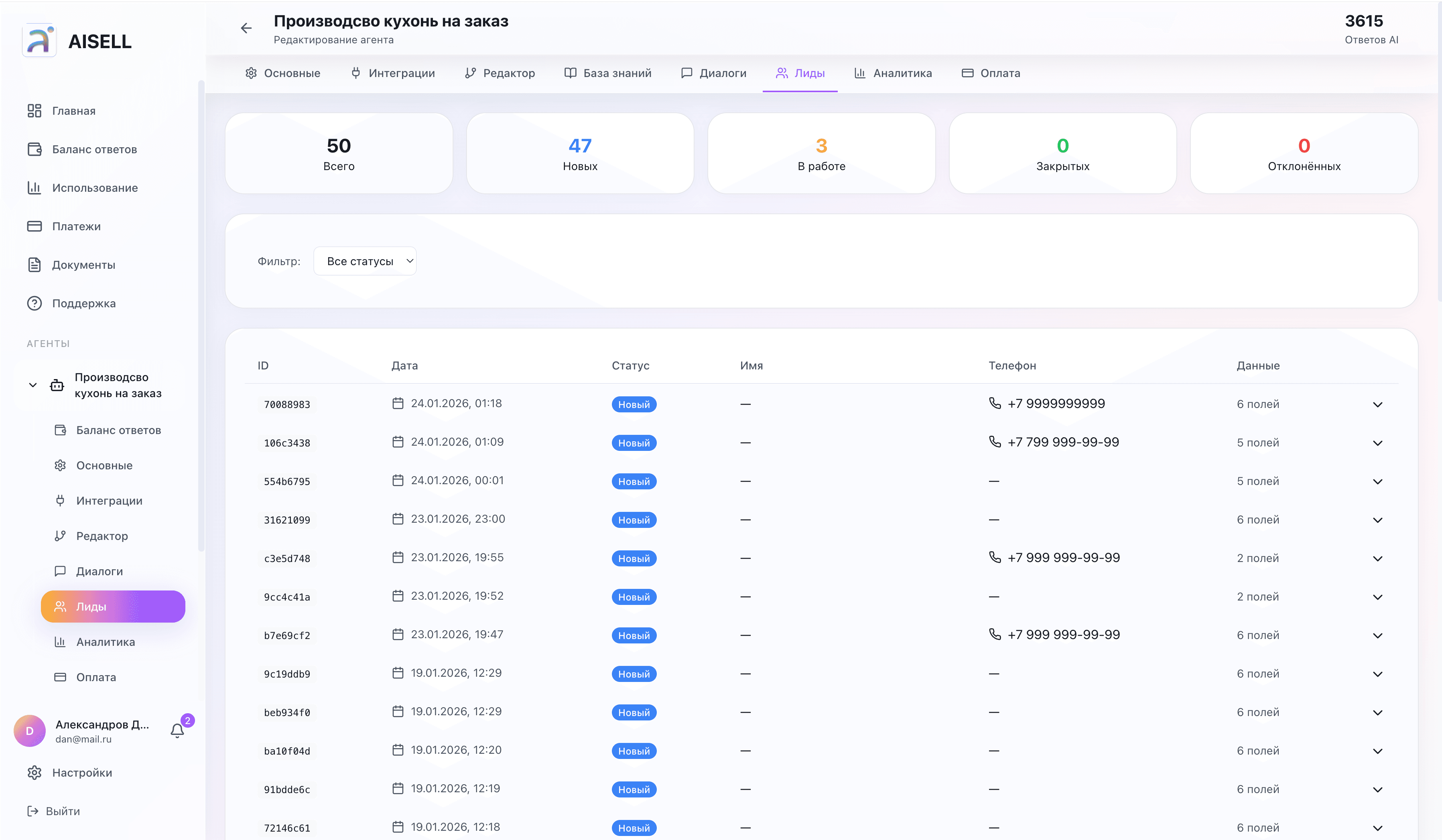 Обзор заявок